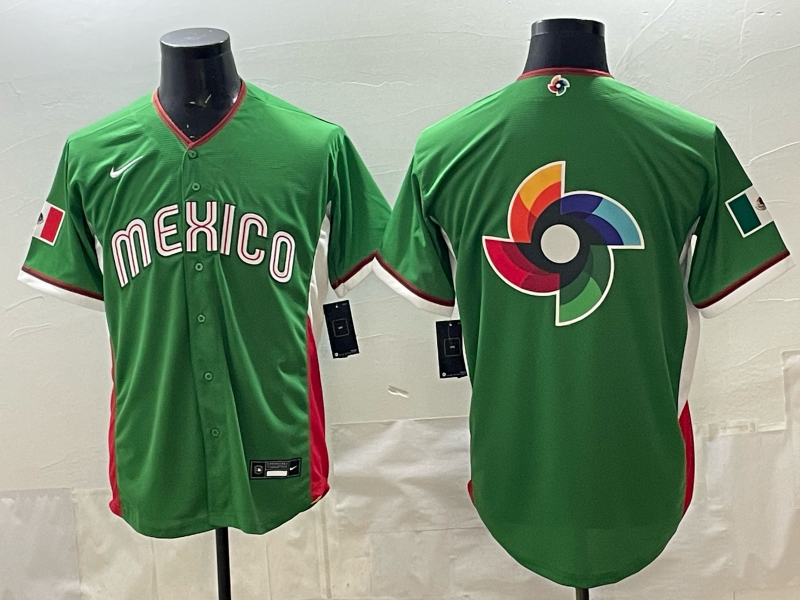 Men 2026 World Cub USA blank green Nike MLB Jersey 0018